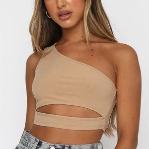 White Fox Tan First Love Crop